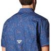 imageColumbia Mens Super Slack Tide Camp Shirt Short SleeveNocturnal Casted N Blasted