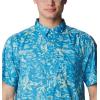 imageColumbia Mens Super Slack Tide Camp Shirt Short SleevePool Kona Kraze Print