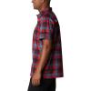imageColumbia Mens Super Slack Tide Camp Shirt Short SleeveRed Jasper Multi Gingham