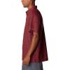 imageColumbia Mens Super Slack Tide Camp Shirt Short SleeveRed Spark Deepsea Medley
