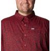 imageColumbia Mens Super Slack Tide Camp Shirt Short SleeveRed Spark Deepsea Medley