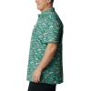 imageColumbia Mens Super Slack Tide Camp Shirt Short SleeveSafari Fishfinder Print