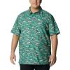 imageColumbia Mens Super Slack Tide Camp Shirt Short SleeveSafari Fishfinder Print