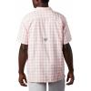 imageColumbia Mens Super Slack Tide Camp Shirt Short SleeveSorbet Palaka Plaid