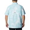 imageColumbia Mens Super Slack Tide Camp Shirt Short SleeveSpring Blue Hula Fish Print