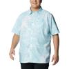 imageColumbia Mens Super Slack Tide Camp Shirt Short SleeveSpring Blue Hula Fish Print