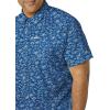 imageColumbia Mens Super Slack Tide Camp Shirt Short SleeveVivid Blue Gamefish Print