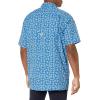 imageColumbia Mens Super Slack Tide Camp Shirt Short SleeveVivid Blue Triangler