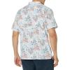 imageColumbia Mens Super Slack Tide Camp Shirt Short SleeveWhite Deep Sea Dash