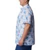 imageColumbia Mens Super Slack Tide Camp Shirt Short SleeveWhite Sails Away Print