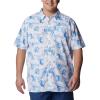 imageColumbia Mens Super Slack Tide Camp Shirt Short SleeveWhite Sails Away Print