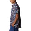 imageColumbia Mens Super Slack Tide Camp Shirt Short SleeveWhite Sails Away Print
