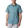Tranquil Teal Tailfins Print