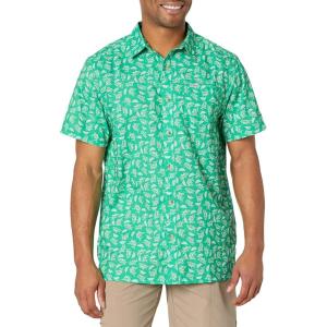 imageColumbia Mens Super Slack Tide Camp Shirt Short SleeveCircuit Triangler