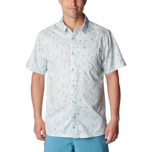 imageColumbia Mens Super Slack Tide Camp Shirt Short SleeveCool Grey Flytime