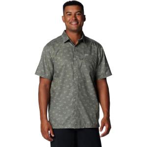 imageColumbia Mens Super Slack Tide Camp Shirt Short SleeveCypress Deepdivers