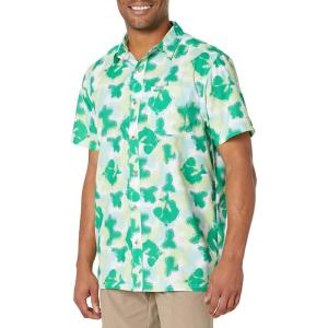 imageColumbia Mens Super Slack Tide Camp Shirt Short SleeveKey West Bass Camo