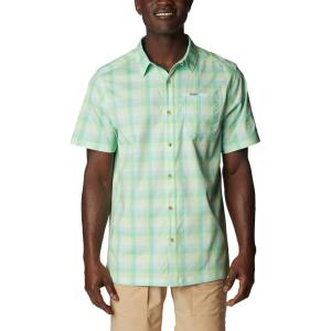 imageColumbia Mens Super Slack Tide Camp Shirt Short SleeveKey West Mid Gingham