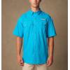 imageColumbia Mens Low Drag Offshore Short Sleeve ShirtOcean Blue