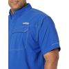 imageColumbia Mens Low Drag Offshore Short Sleeve ShirtVivid Blue