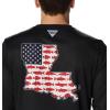 imageColumbia Mens Terminal Tackle PFG Statetriot Long SleeveBlack  Cool Grey La
