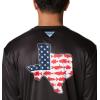 imageColumbia Mens Terminal Tackle PFG Statetriot Long SleeveBlack  White Tx