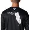 imageColumbia Mens Terminal Tackle PFG Statetriot Long SleeveBlackGraphite Fl