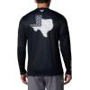 imageColumbia Mens Terminal Tackle PFG Statetriot Long SleeveBlackGraphite Tx