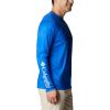 imageColumbia Mens Terminal Tackle PFG Statetriot Long SleeveBlue MacawWhite Fl