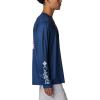 imageColumbia Mens Terminal Tackle PFG Statetriot Long SleeveCarbon  White Ca