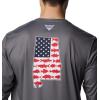 imageColumbia Mens Terminal Tackle PFG Statetriot Long SleeveCity GreyWhite Al