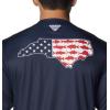 imageColumbia Mens Terminal Tackle PFG Statetriot Long SleeveCollegiate NavyWhite Nc