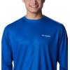 imageColumbia Mens Terminal Tackle PFG Statetriot Long SleeveVivid BlueWhite Tx