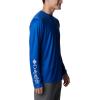 imageColumbia Mens Terminal Tackle PFG Statetriot Long SleeveVivid BlueWhite Tx