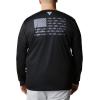 imageColumbia mens Terminal Tackle Pfg Fish Flag Long SleeveBlackGraphite