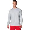 imageColumbia mens Terminal Tackle Pfg Fish Flag Long SleeveCool GreyVivid Blue
