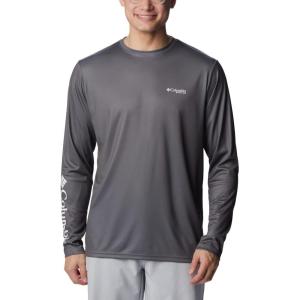 imageColumbia Mens Terminal Tackle PFG Statetriot Long SleeveCity GreyWhite Al