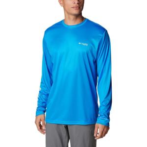 imageColumbia Mens Terminal Tackle PFG Statetriot Long SleeveHyper Blue  White Usa