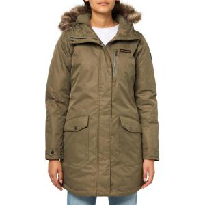 imageColumbia Womens Suttle Mountain Long Insulated JacketStone Green