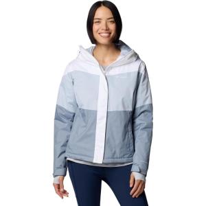 imageColumbia Womens Tipton Peak Iii Insulated JacketWhiteCirrus Grey DobbyTradewinds Gry