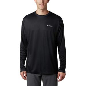 imageColumbia mens Terminal Tackle Pfg Fish Flag Long SleeveBlackGraphite