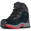 imageColumbia UnisexChild Newton Ridge Amped Hiking ShoeBlackMountain Red