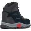 imageColumbia UnisexChild Newton Ridge Amped Hiking ShoeBlackMountain Red