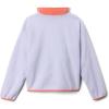 imageColumbia unisexchild Sequoia Grove Half Zip FleeceSnowdriftHot CoralPaisley Purple