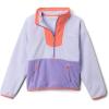 imageColumbia unisexchild Sequoia Grove Half Zip FleeceSnowdriftHot CoralPaisley Purple