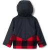 imageColumbia Baby Steens Mt Ii Overlay HoodieMountain Red CheckBlack