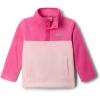 imageColumbia Kids Steens Mtn Ii 14 Snap Fleece PulloverSatin PinkPink Ice