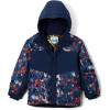 imageColumbia Boys Mighty Mogul Iii Printed JacketMountain Blue TimberwildCollegiate Navy