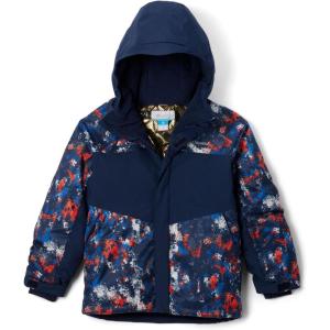 imageColumbia Boys Mighty Mogul Iii Printed JacketMountain Blue TimberwildCollegiate Navy