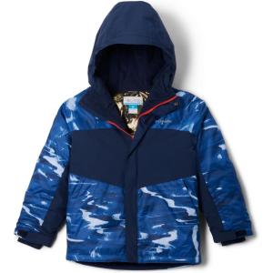 imageColumbia Boys Mighty Mogul Iii Printed JacketMountain Blue WindblownCollegiate Navy